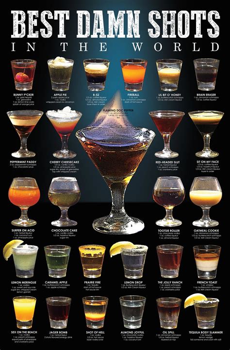 good shot drinks|popular shots at bars.